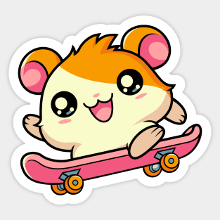 Hamtaro Skate Sticker